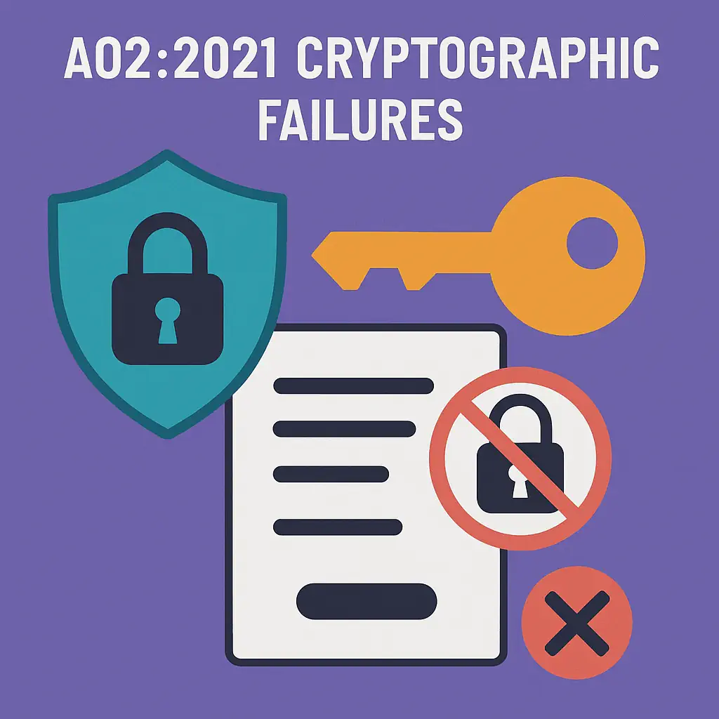 A02:2021 - Cryptographic Failures