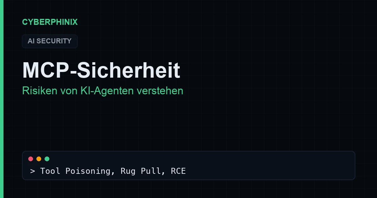 Schematische Darstellung eines KI-Agenten, der über das Model Context Protocol mit mehreren MCP-Servern verbunden ist