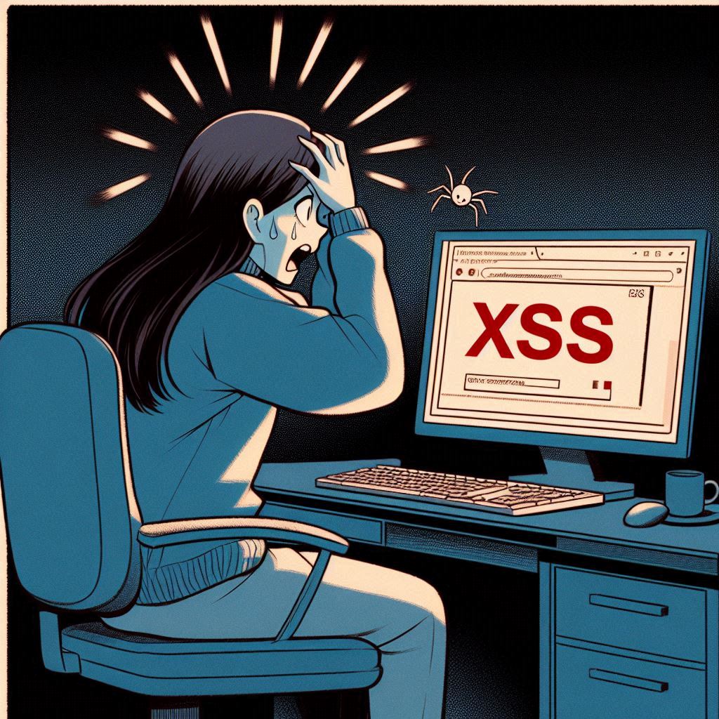 Person who sees reflected xss