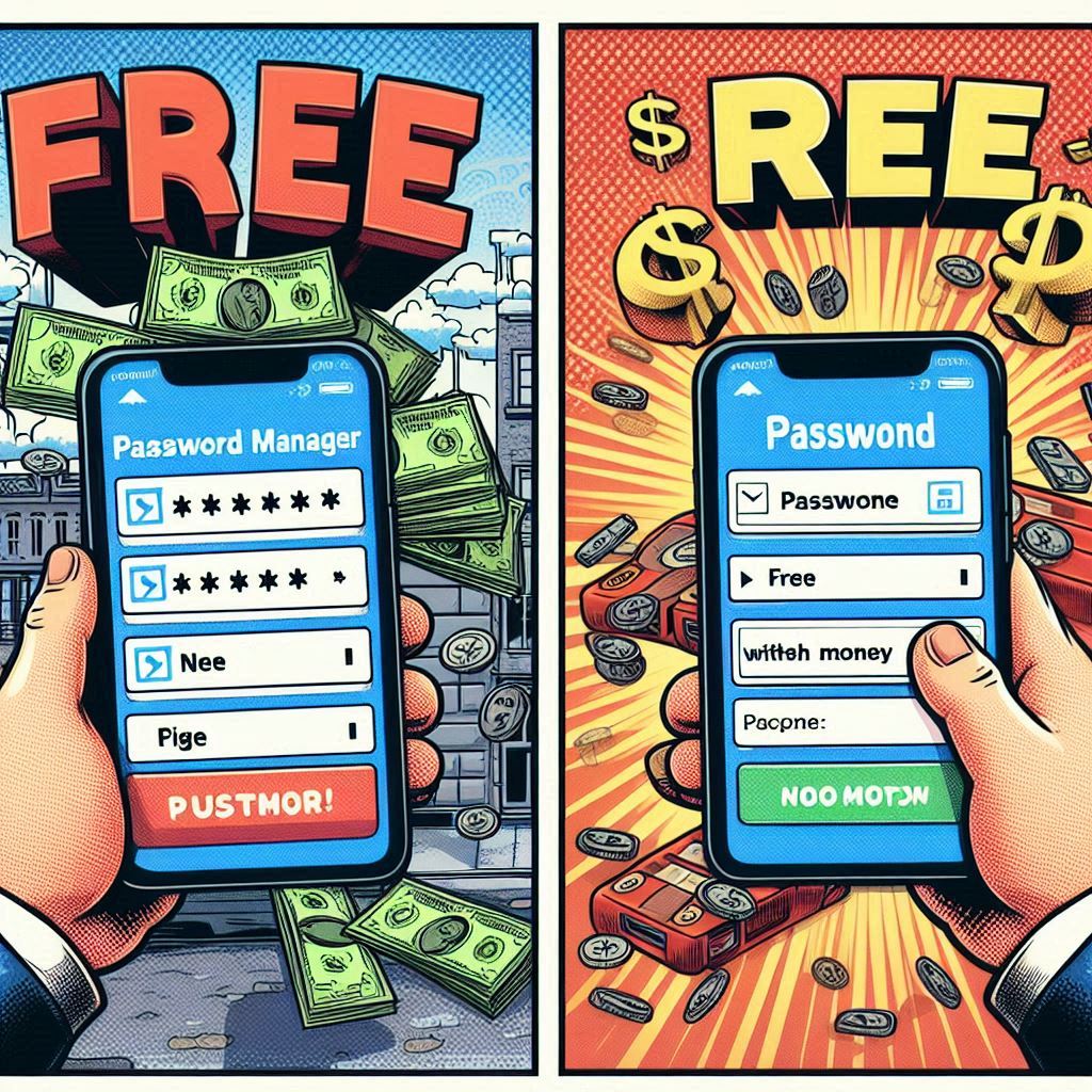 free vs paid password tools