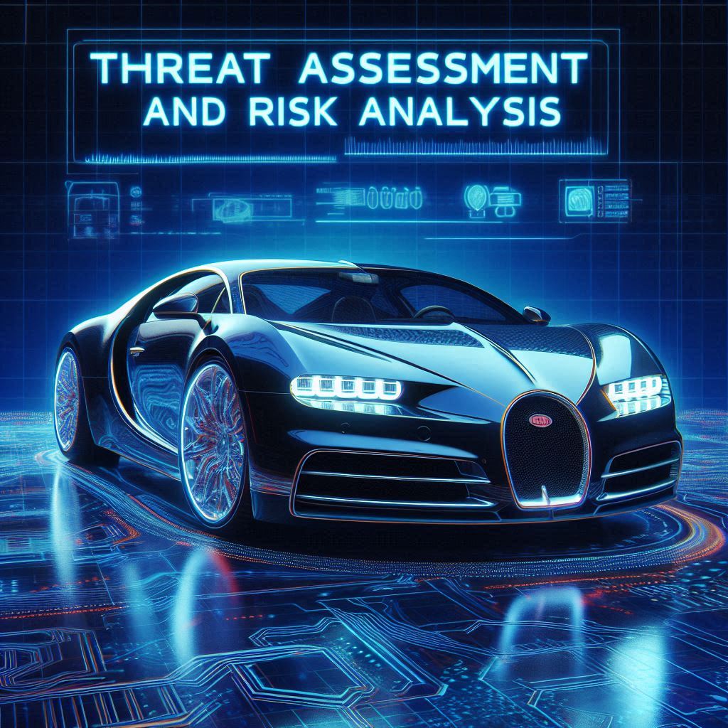 Threat Assessment and Risk Analysis (TARA) with a car.