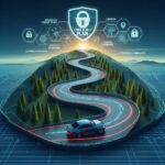 car driving towads his goal cyber security plan